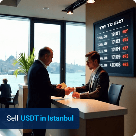 sell usdt turkey