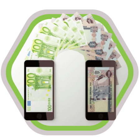 خرید یورو با درهم