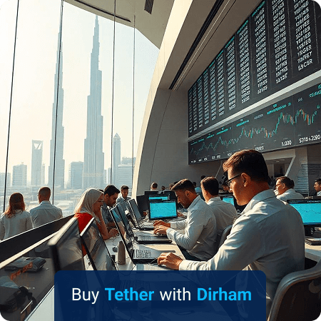 buying usdt with aed