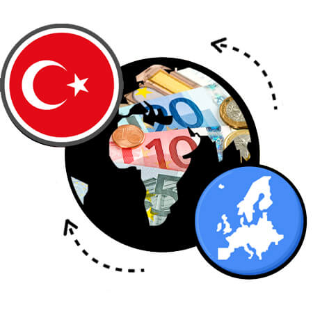 send eur to turkey