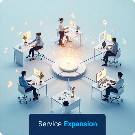 Broaden Range of Services