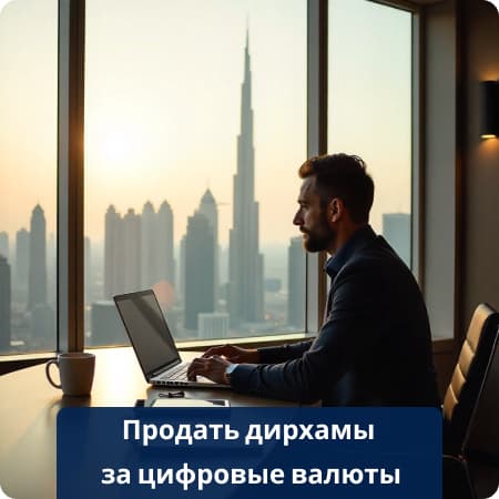 Конвертация дирхамов в Tether