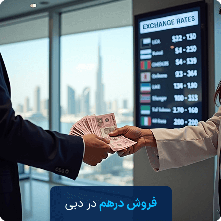 تبدیل درهم به دلار
