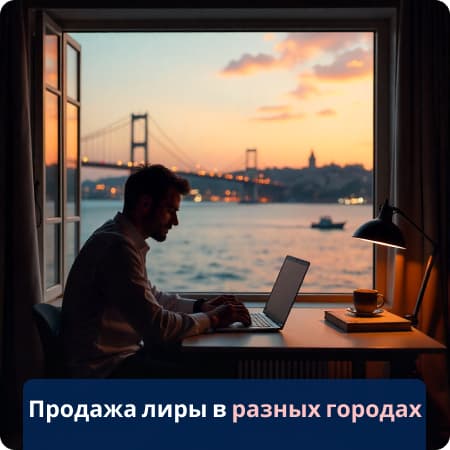 Продажа турецкой лиры в Турции