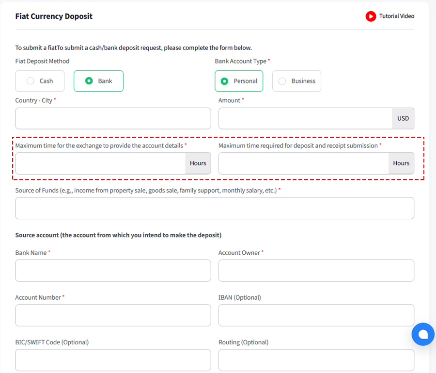 deposit timing