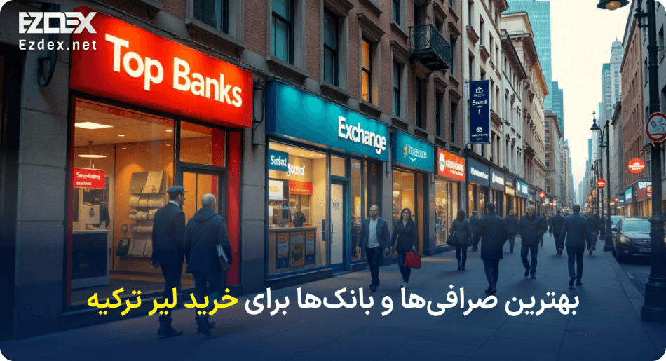 بهترین صرافی خرید لیر