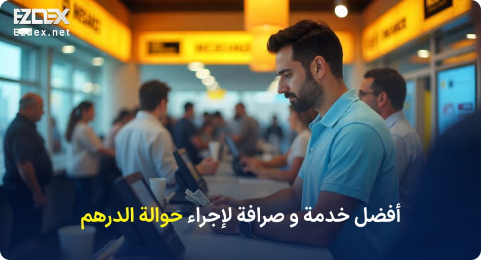 أفضل خدمة وصرافة لتحويل الدرهم