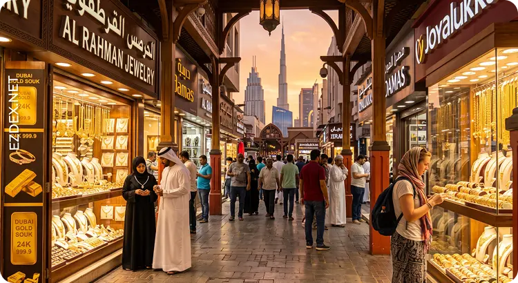 سوق الذهب في ديرة بدبي