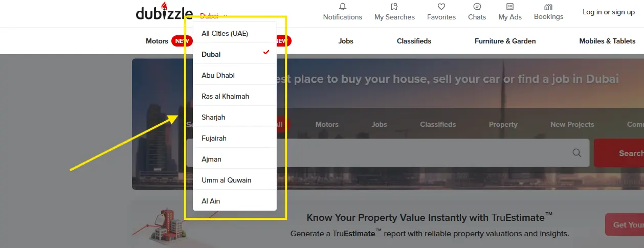شهرهای موجود در دوبیزل