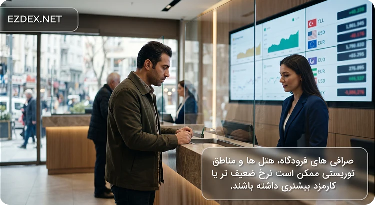 در سفر ترکیه لیر ببریم یا دلار
