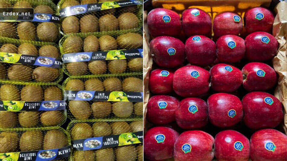 میوه های صادراتی از ایران