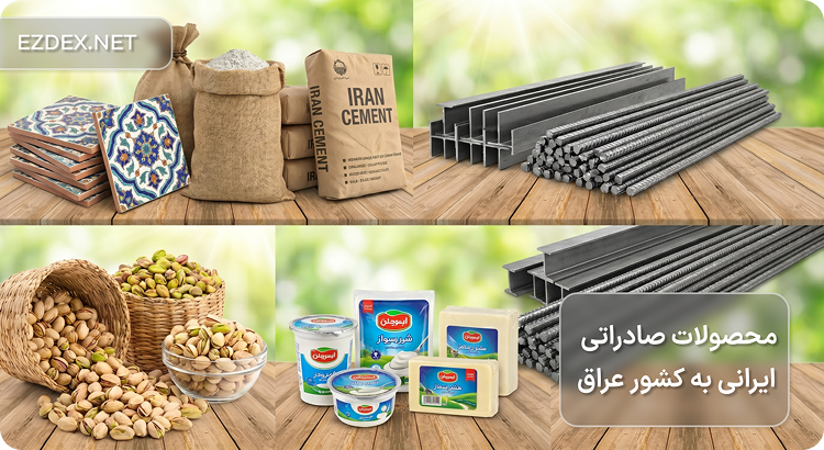 کالاهای مجاز برای صادرات به عراق
