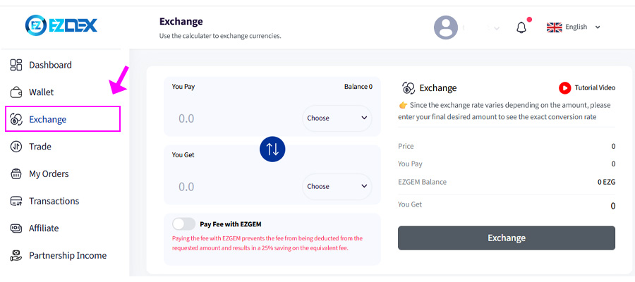 exchange section