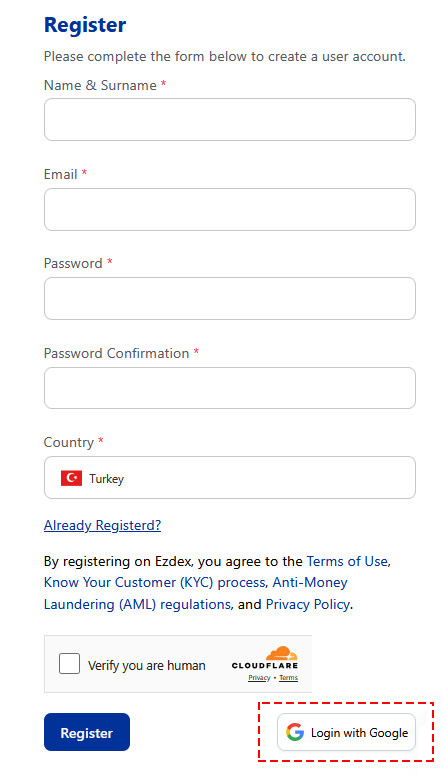 register page