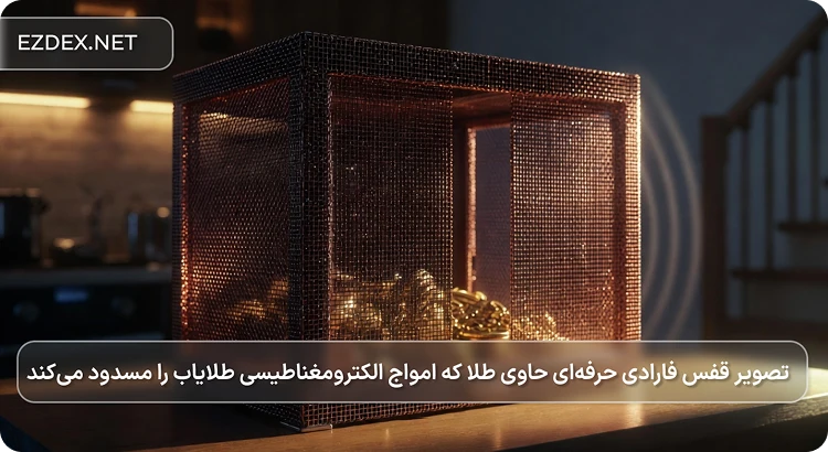 حفاظت از طلایاب با قفس فارادی
