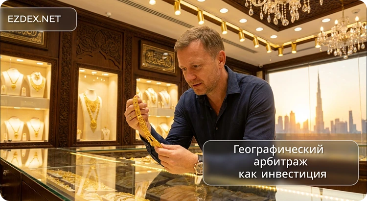 Географический арбитраж золота