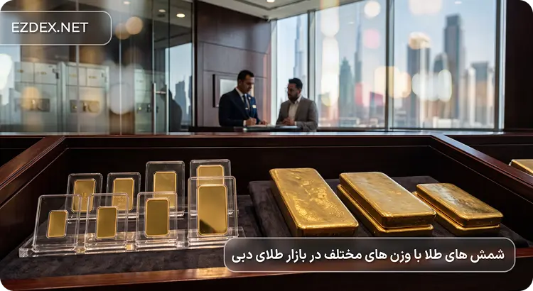 قیمت طلا در دبی برای شمش