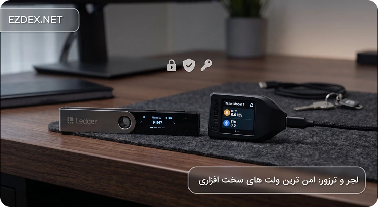 بهترین کیف پول سخت افزاری تتر