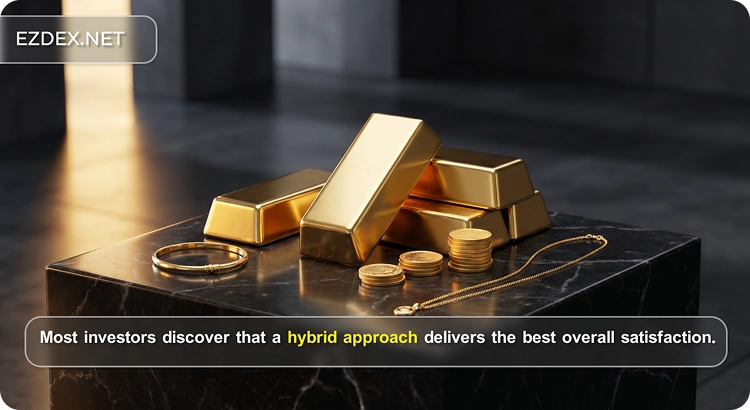 hybirid strategy for gold investment