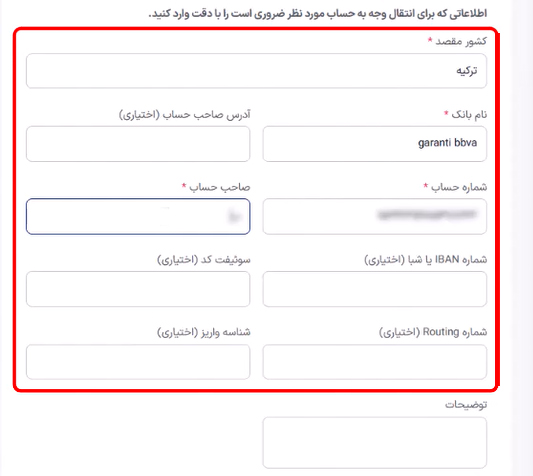 محل برداشت