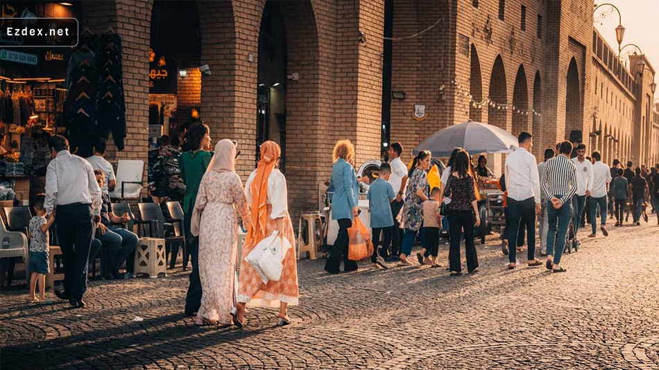 بازار بزرگ سلیمانیه عراق