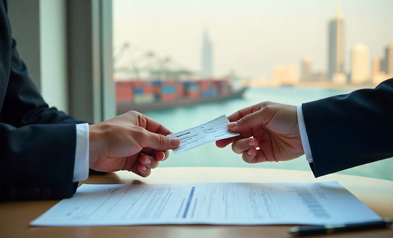 پرداخت هزینه واردات از دبی