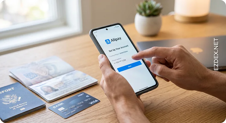 كيفية شحن حساب Alipay