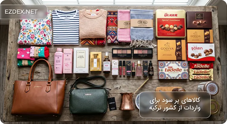 کالاهای پرسود واردات از ترکیه