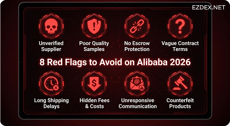 alibaba suppliers red flags
