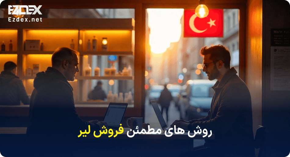 روش های مطمئن فروش لیر