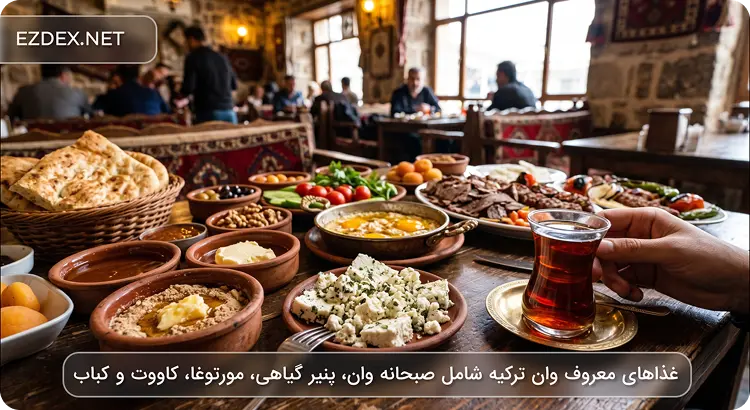 غذاهای معروف وان ترکیه