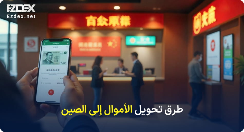 طرق إرسال الأموال إلى الصين