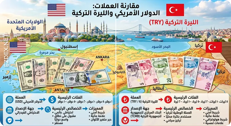 أفضل عملة للسفر إلى تركيا 