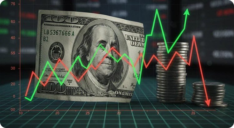 نوسانات قیمت دلار