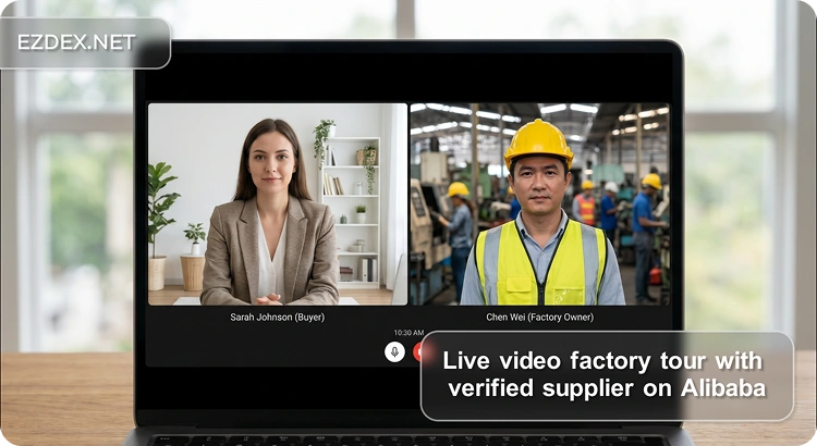 video call with suppliers alibaba