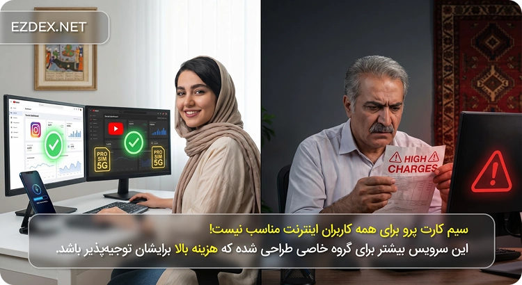 سیم کارت پرو برای چه کسانی مناسب است؟