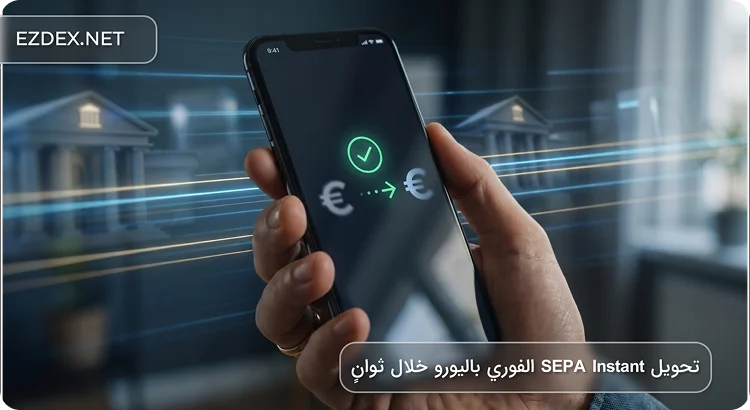 تحويل SEPA Instant الفوري باليورو خلال ثوانٍ