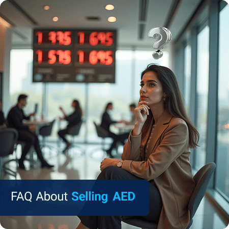 faq sell aed to usdt
