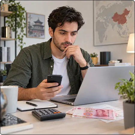 سوالات قیمت یوان