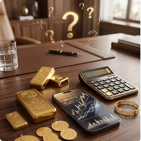 سوالت متداول قیمت طلا در ترکیه