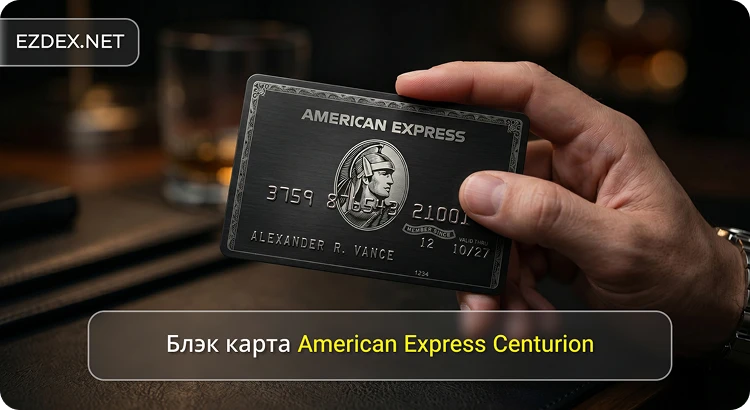 Что такое блэк карта American Express Centurion