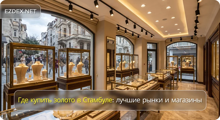 Где купить золото в Стамбуле