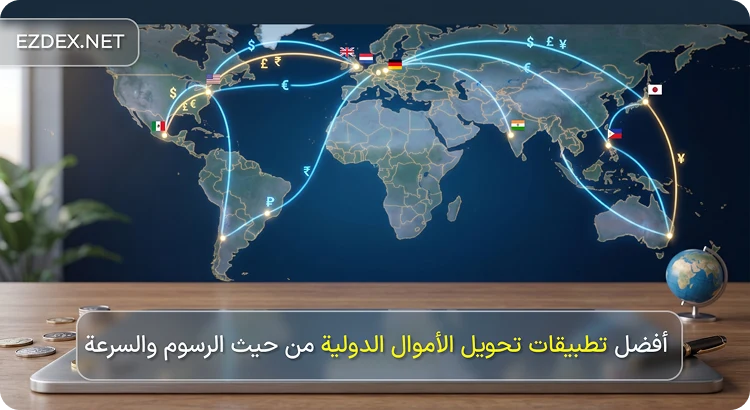 أفضل تطبيقات تحويل الأموال الدولية