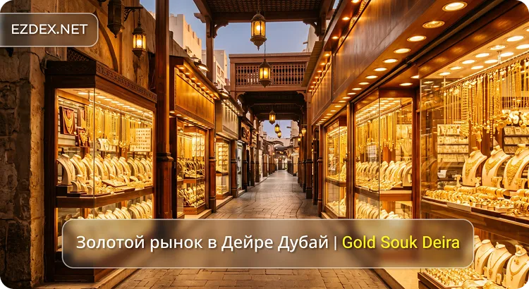 Золотой рынок в Дейре Дубай