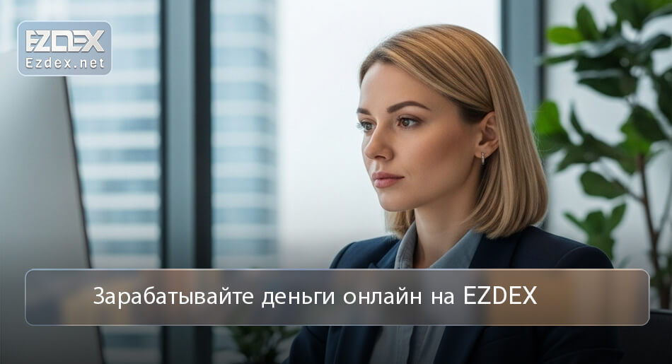 Зарабатывайте деньги онлайн на EZDEX