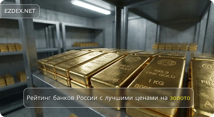 лучшие банки в России для покупки золота