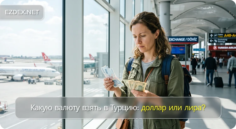 Какую валюту взять в Турцию