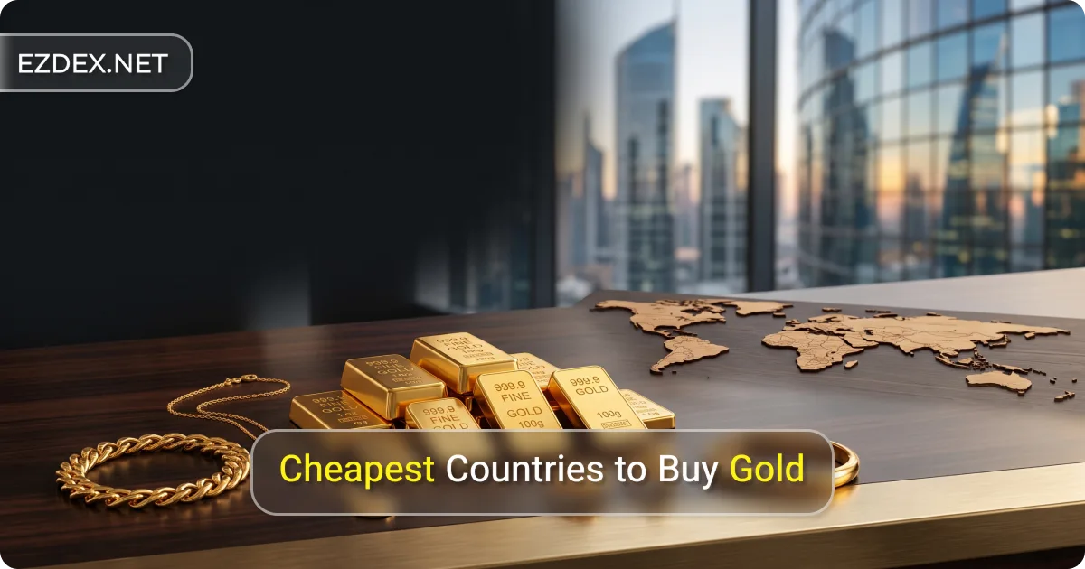 Cheapest Countries to Buy Gold